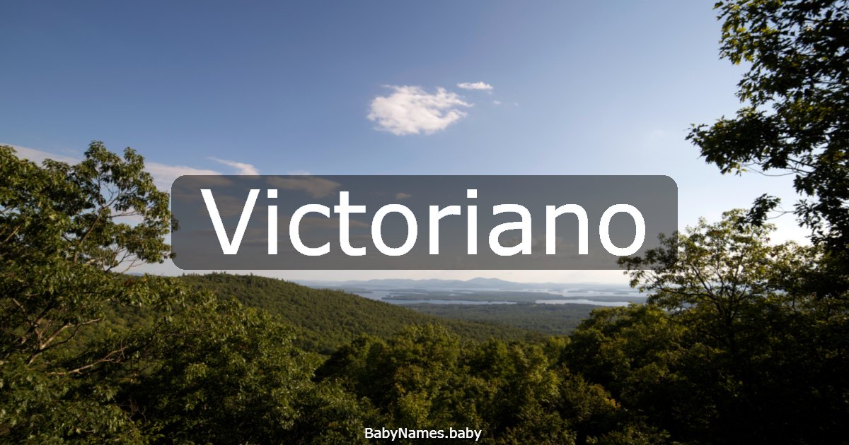 Victoriano