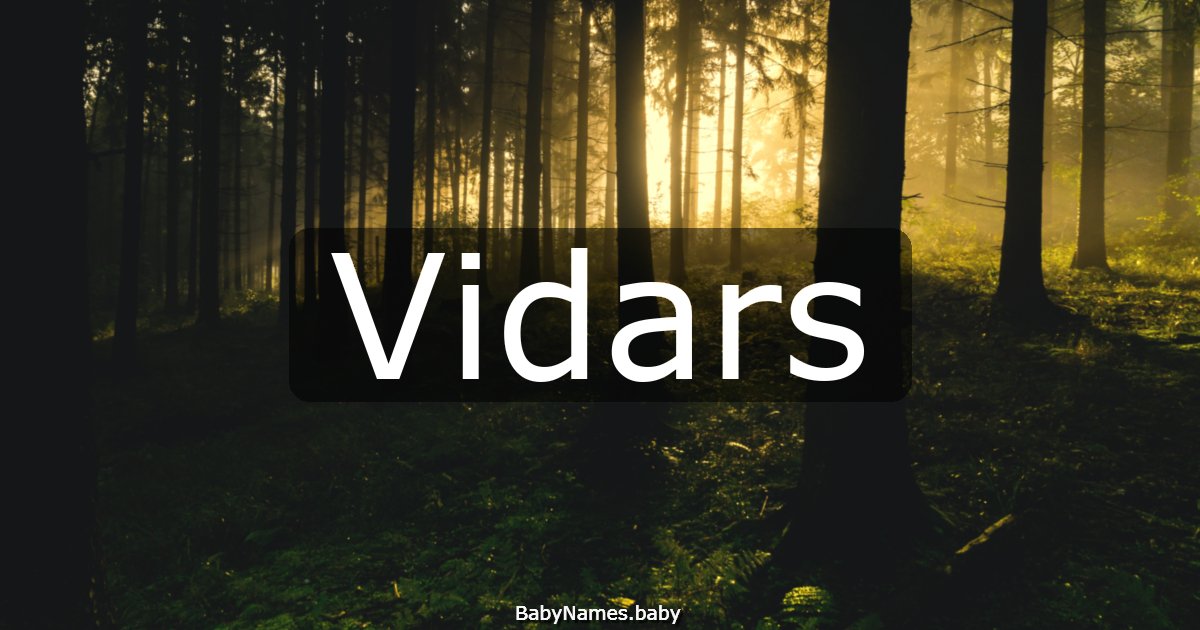 Vidars