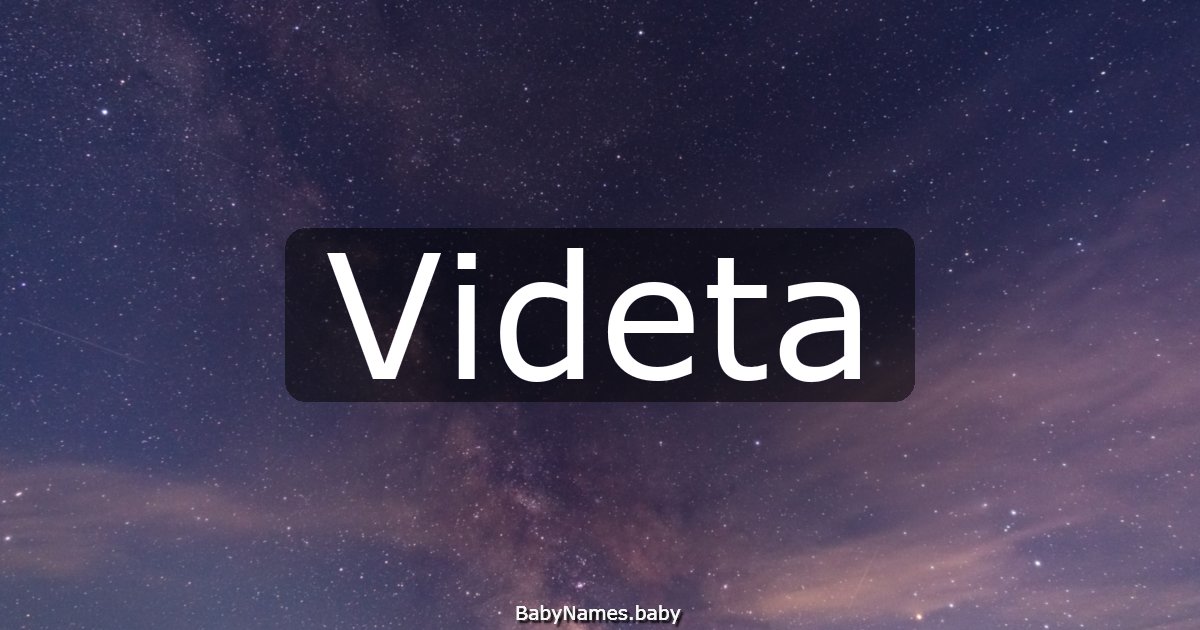 Videta