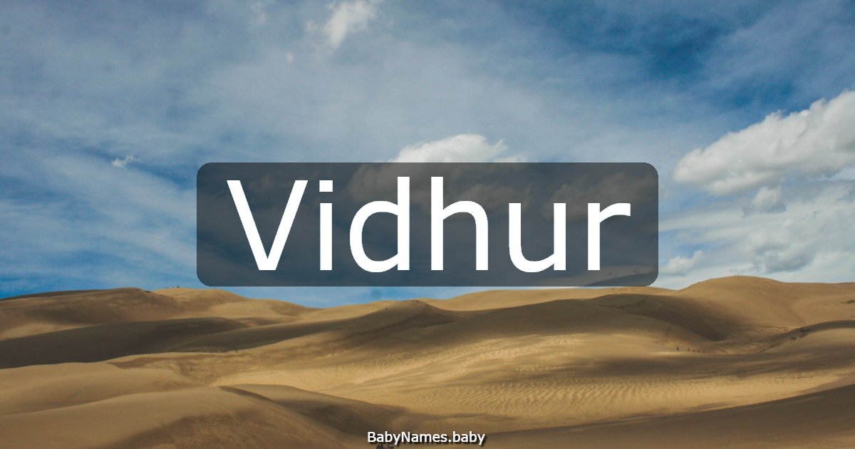 Vidhur