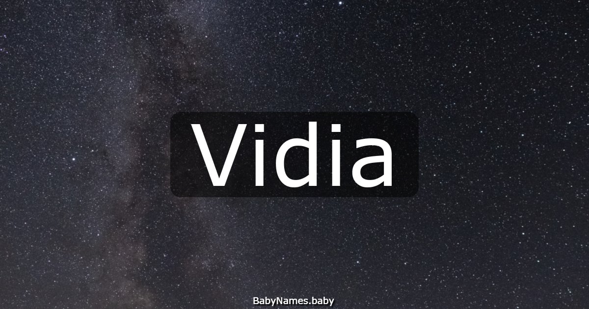 Vidia
