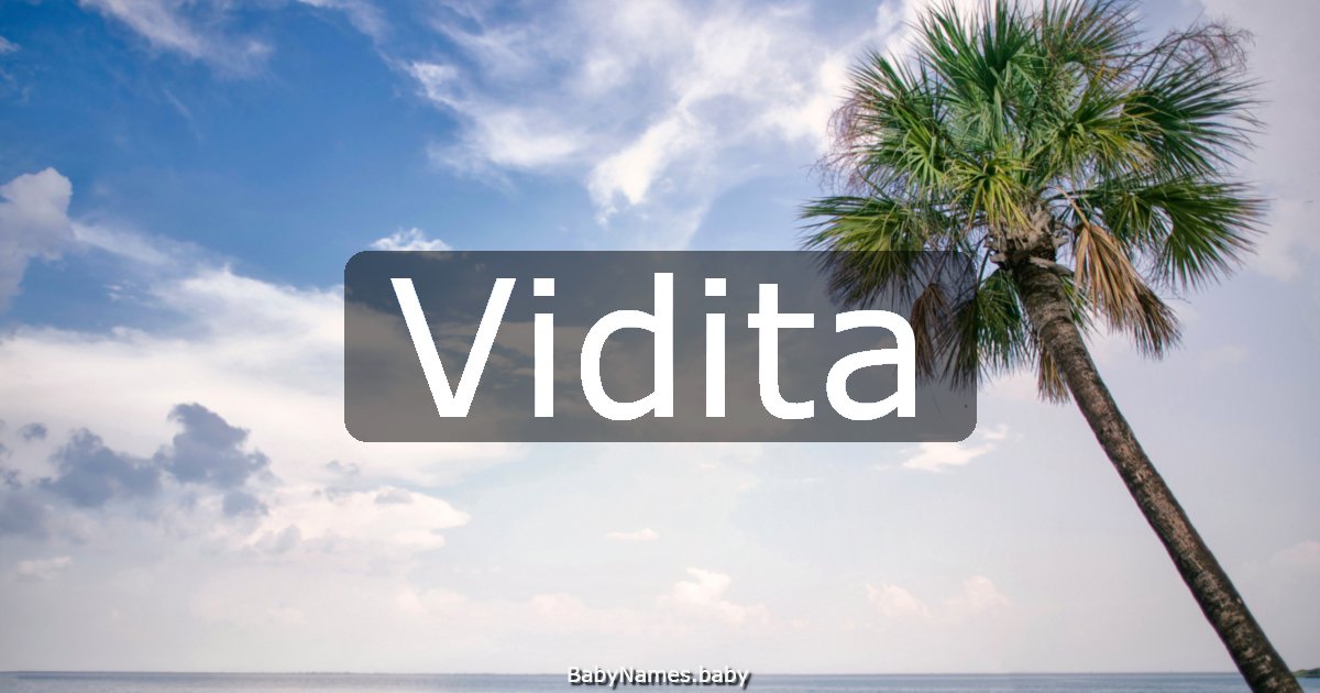 Vidita
