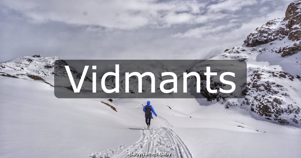 Vidmants