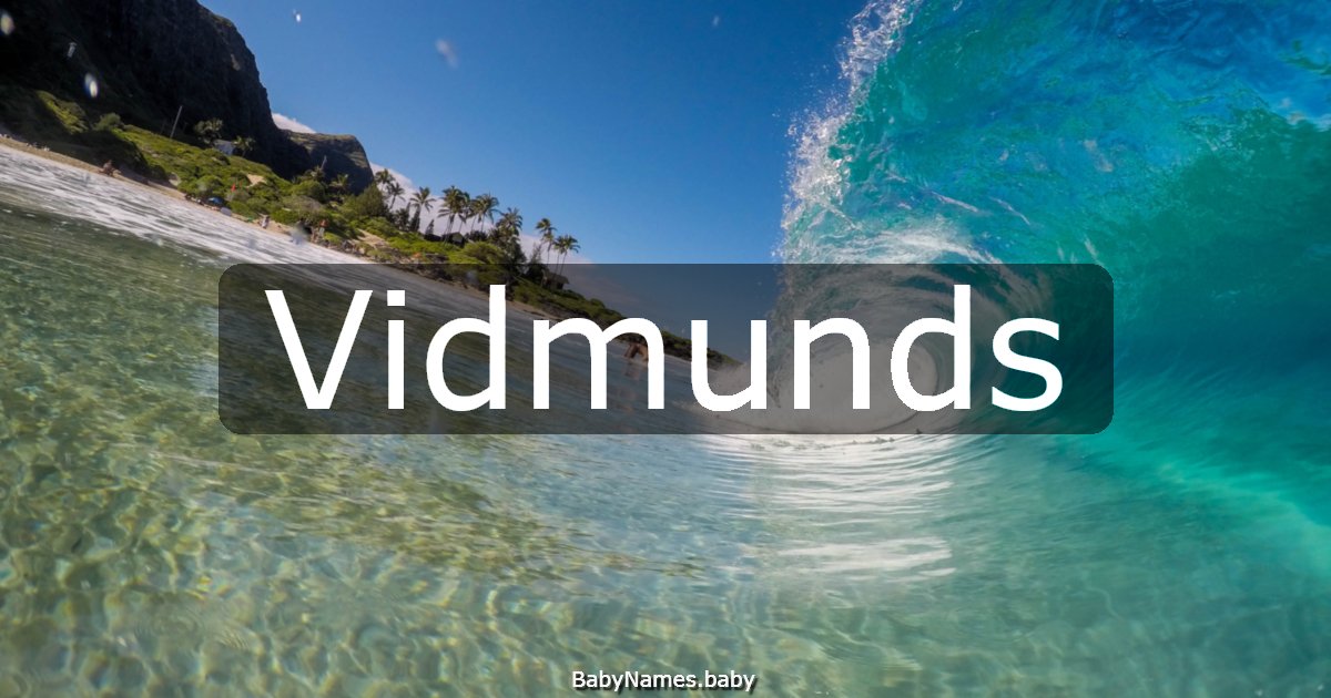 Vidmunds