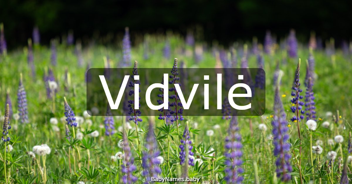 Vidvilė