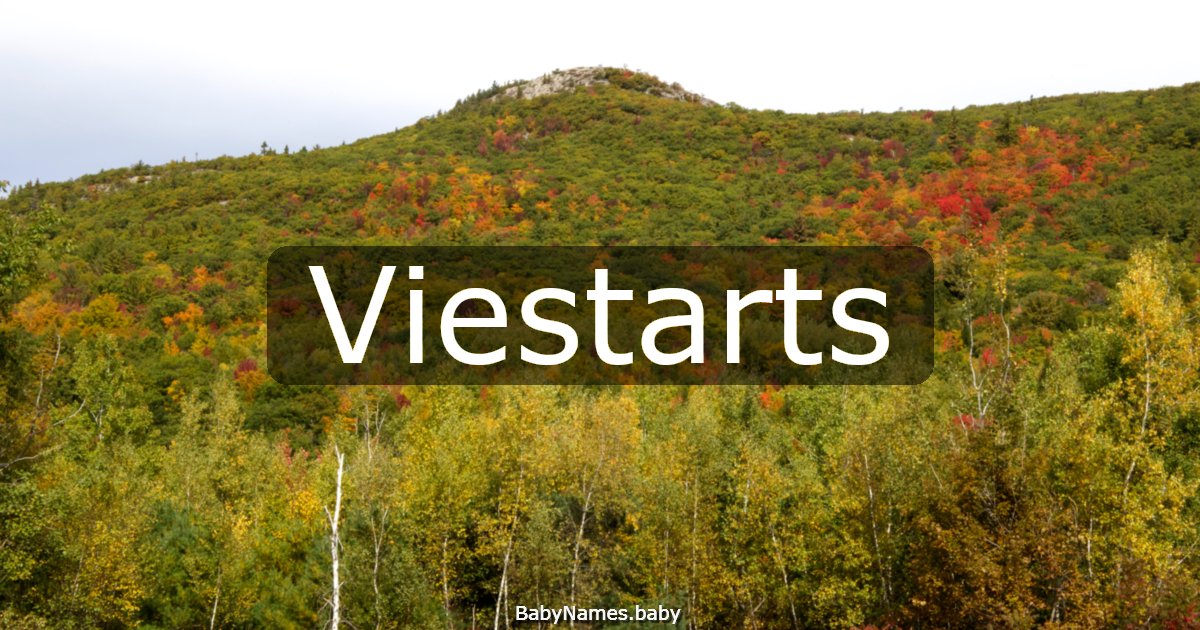 Viestarts