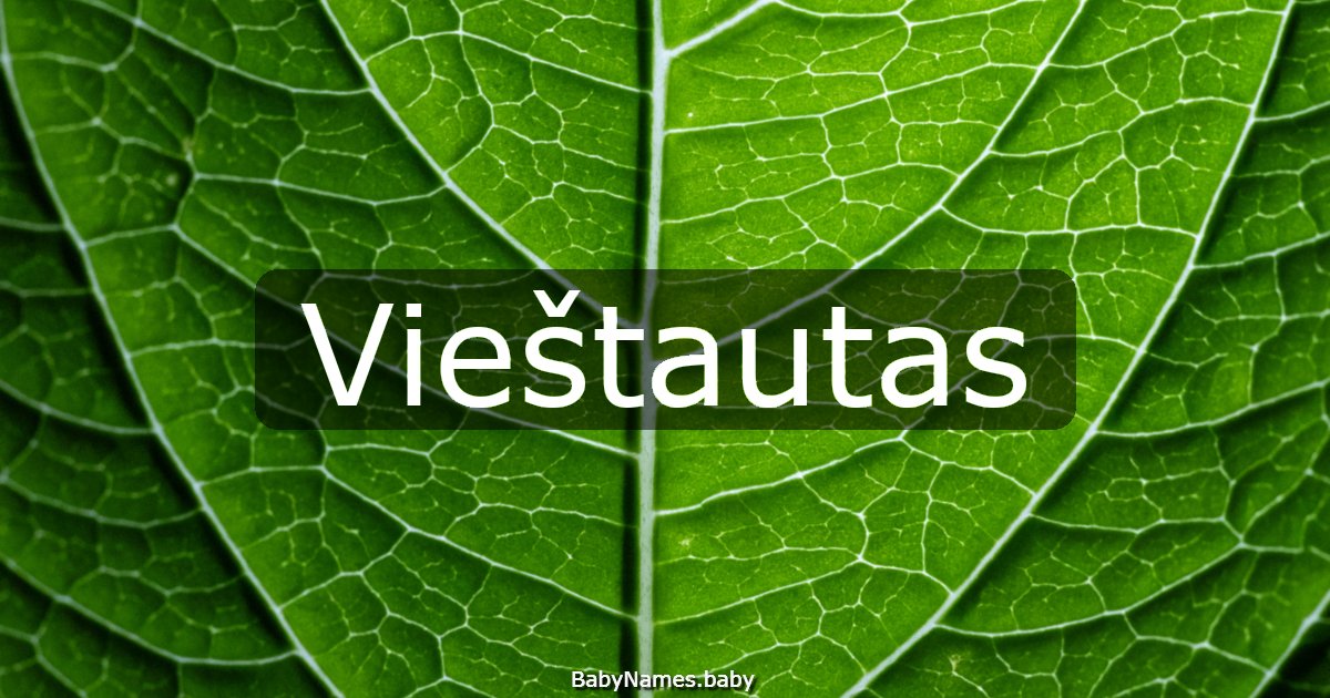 Vieštautas