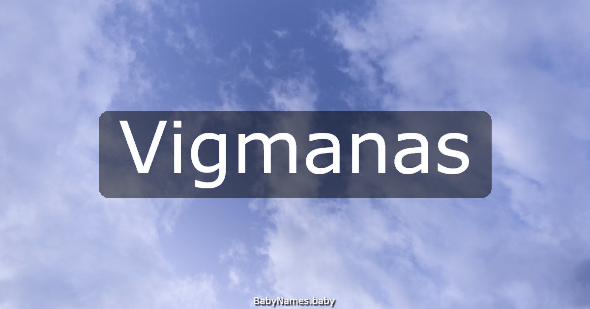 Vigmanas