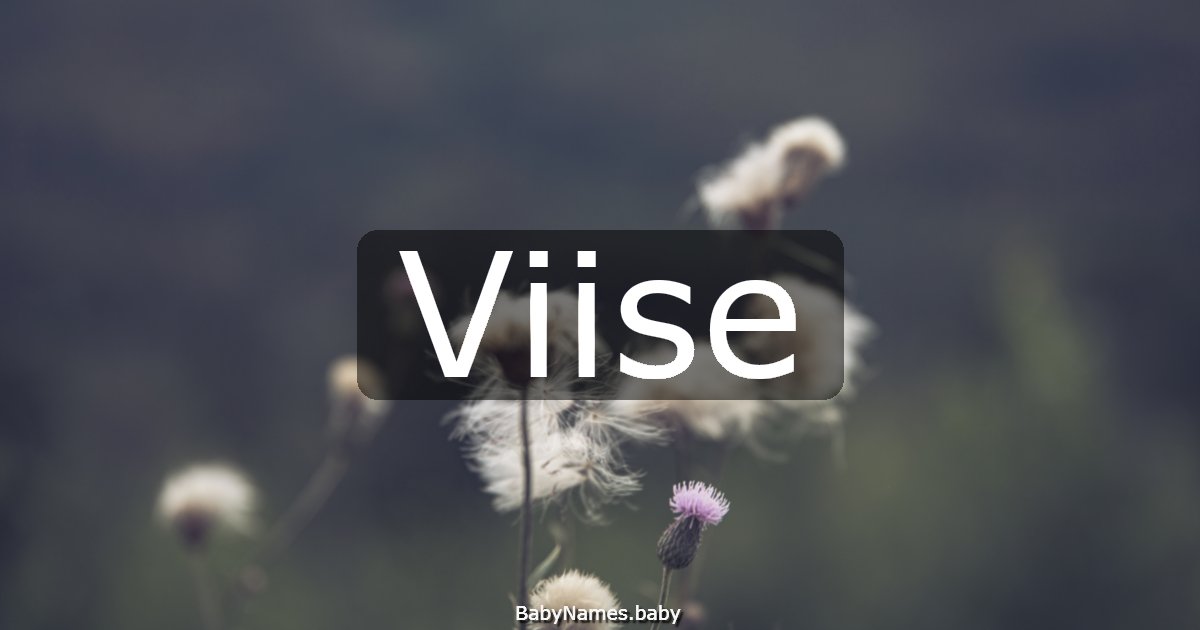 Viise