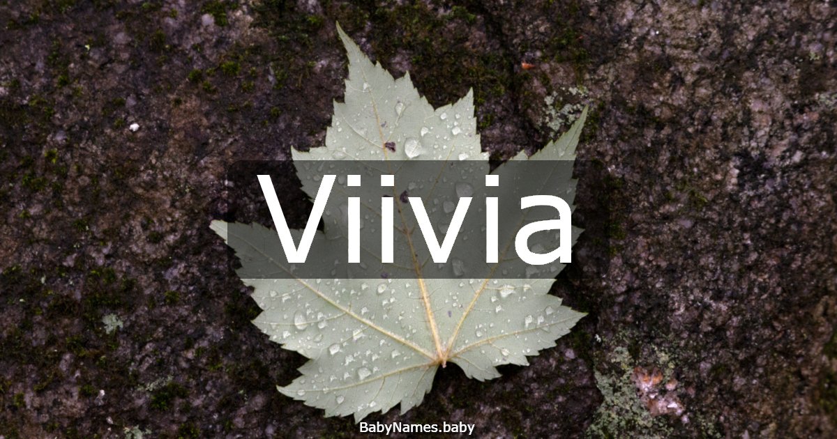 Viivia