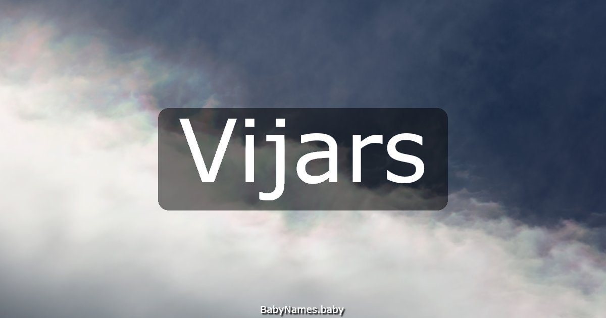 Vijars