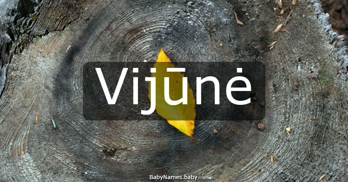 Vijūnė