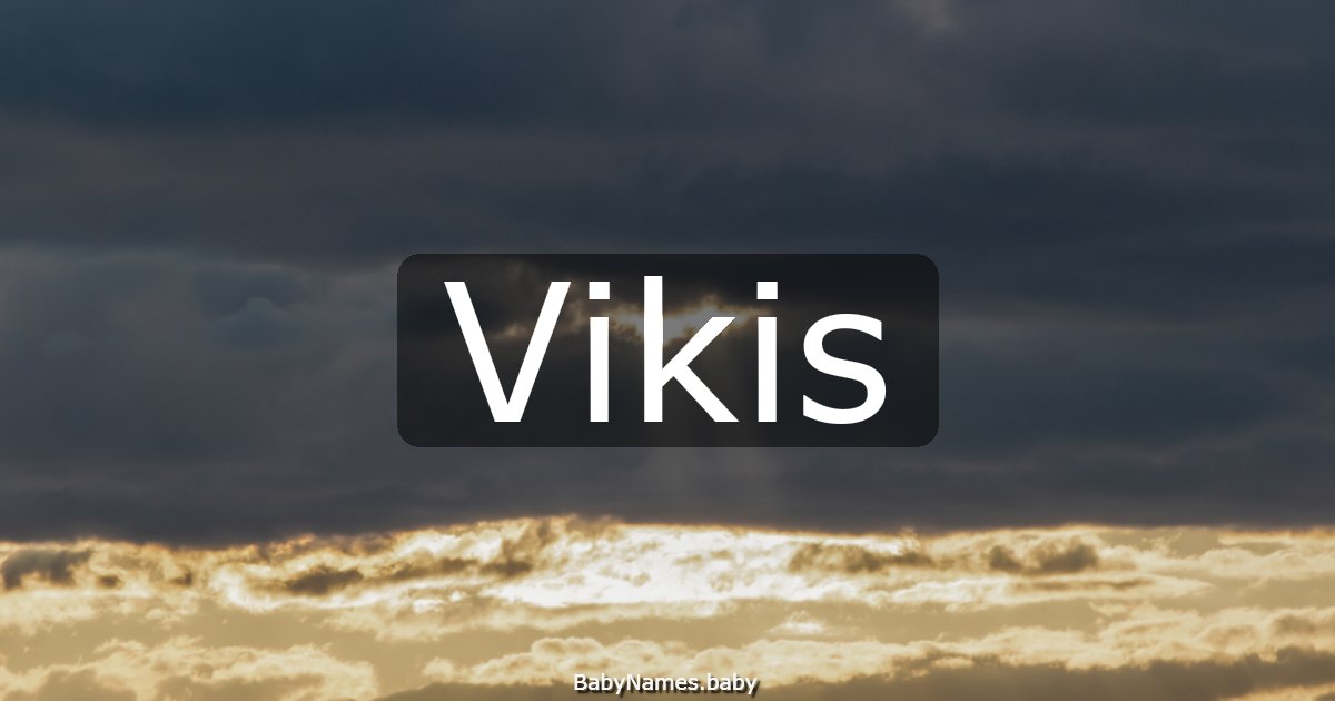 Vikis