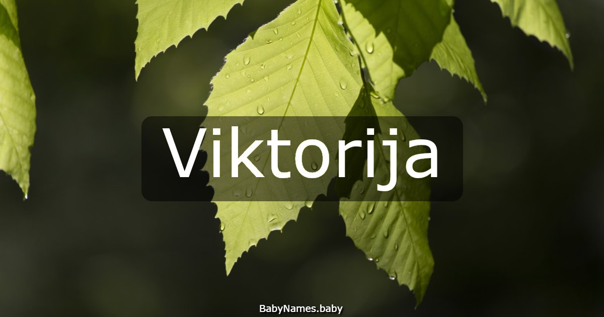 Viktorija