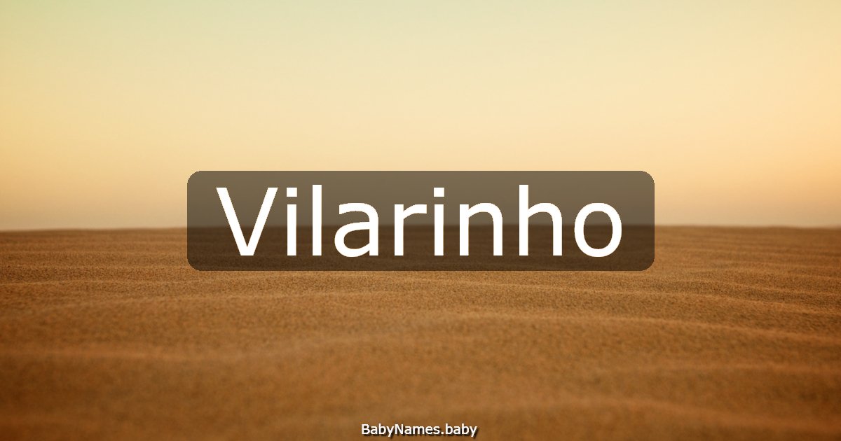 Vilarinho