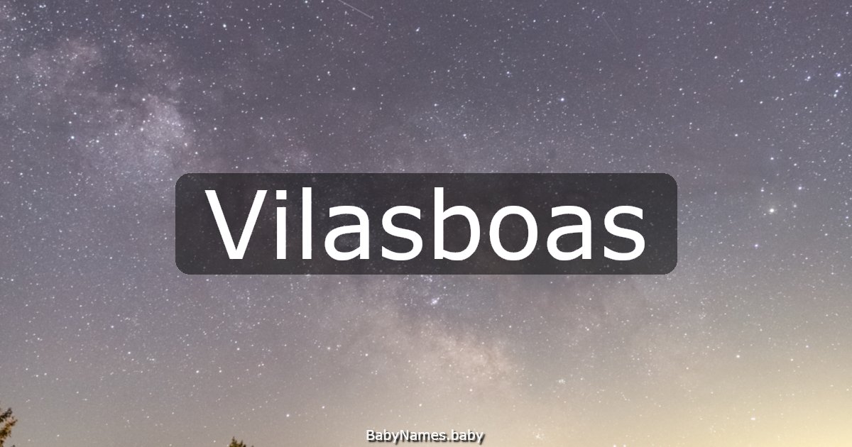 Vilasboas