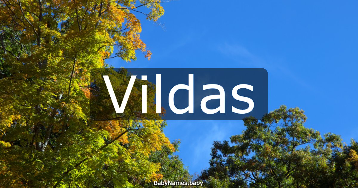Vildas