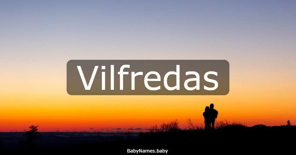 Vilfredas