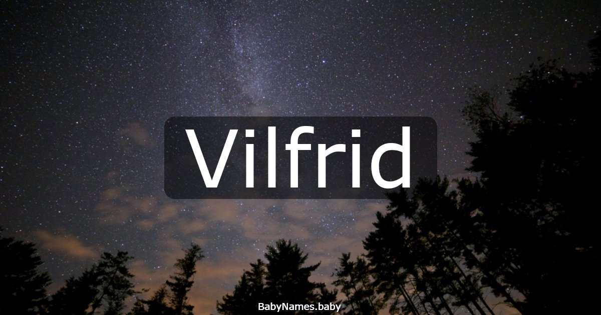 Vilfrid