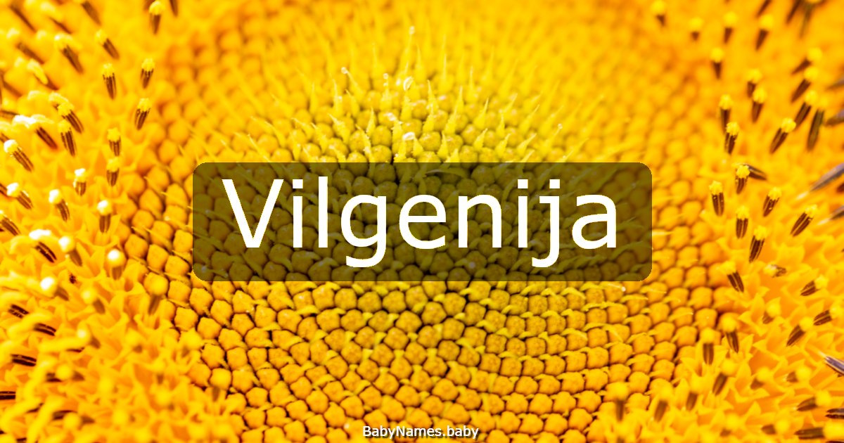 Vilgenija