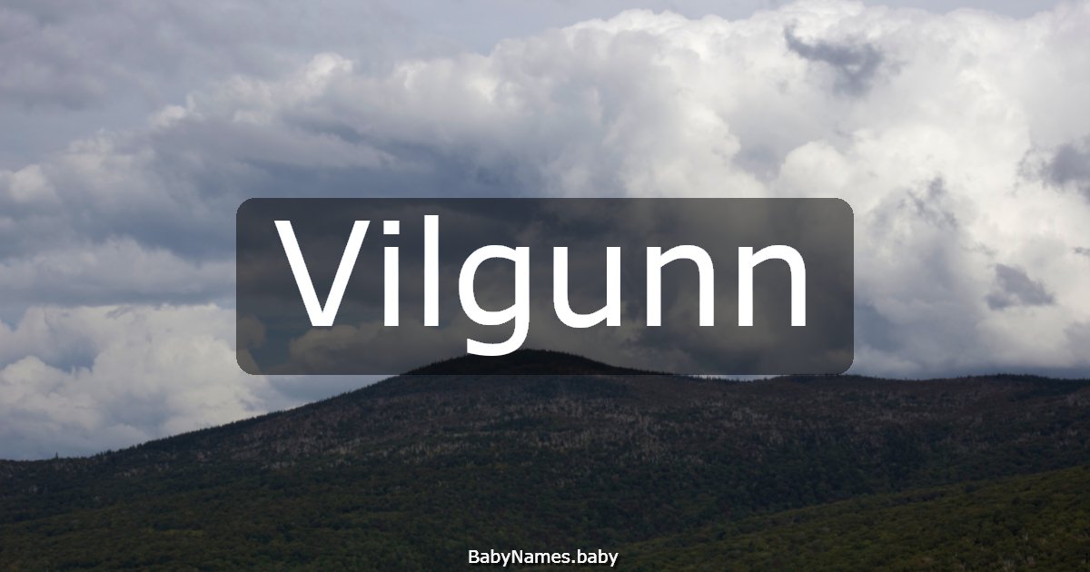 Vilgunn