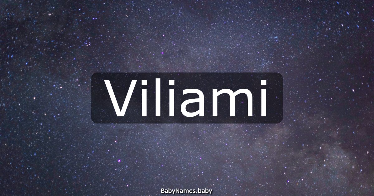 Viliami