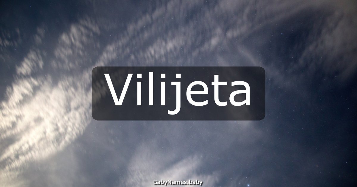 Vilijeta