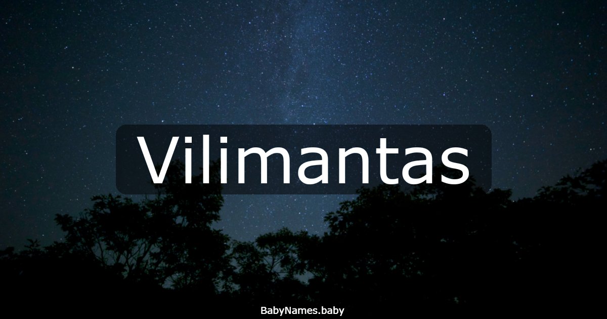 Vilimantas
