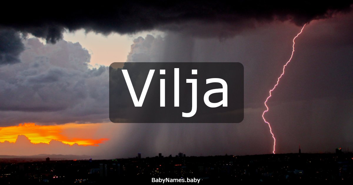 Vilja