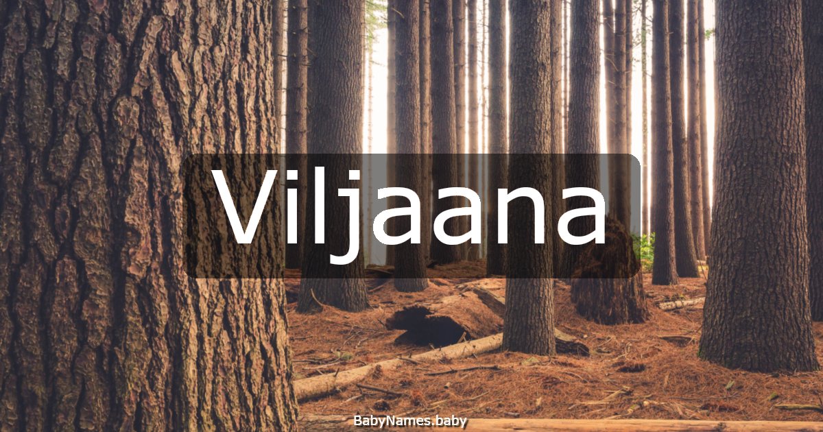 Viljaana