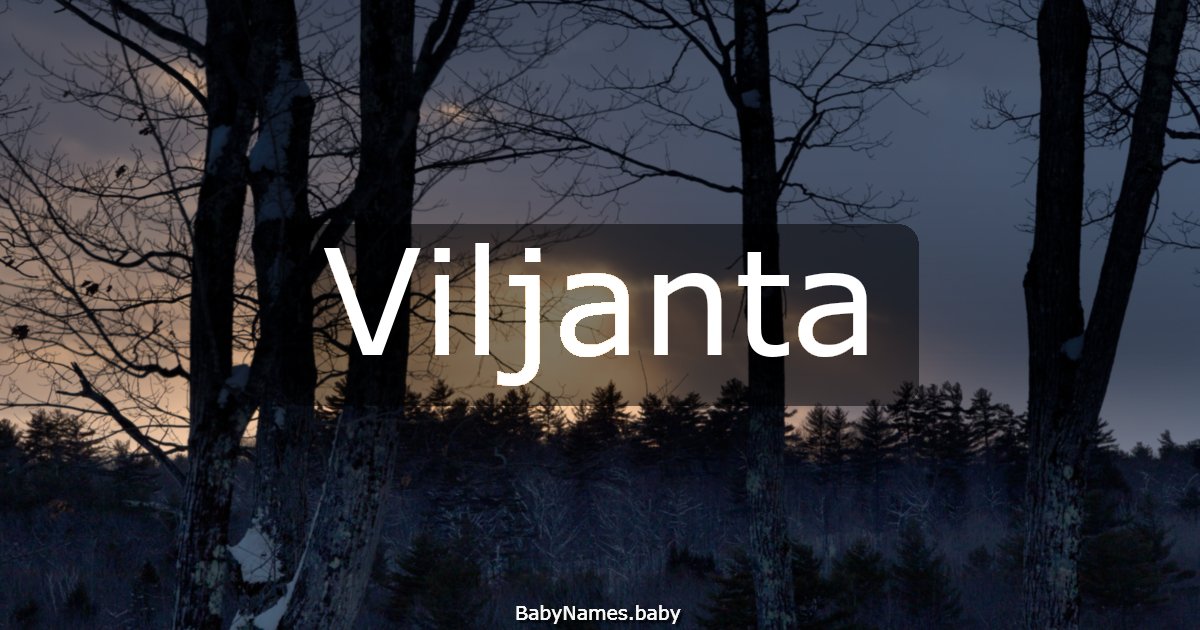 Viljanta