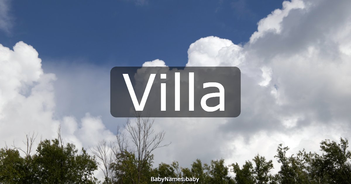 Villa