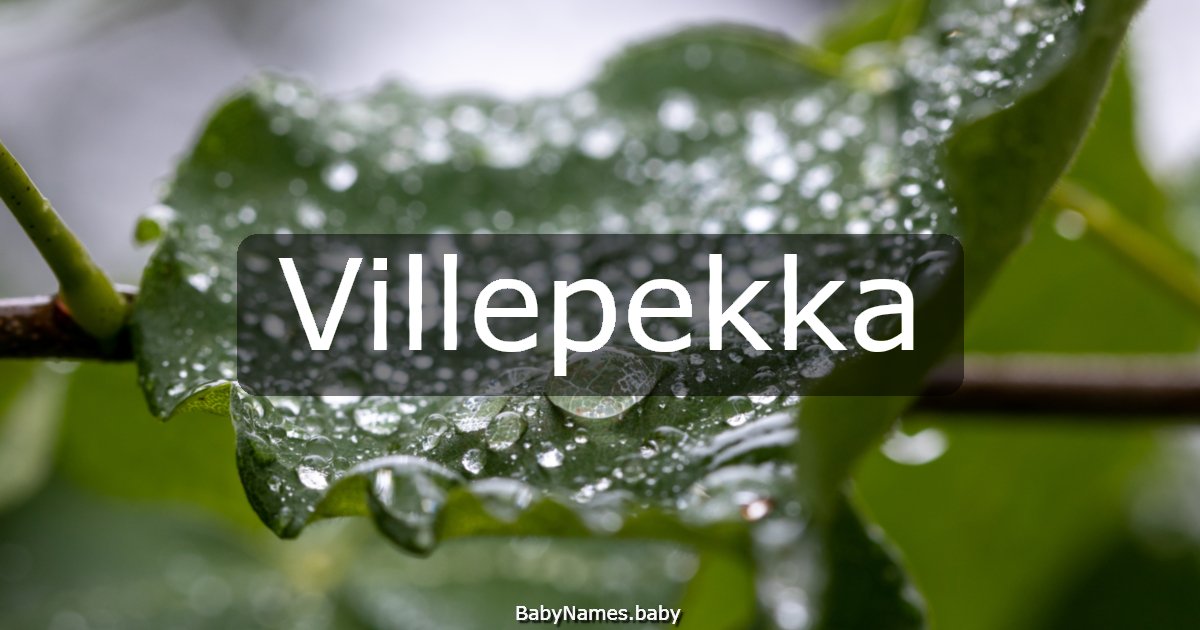 Villepekka