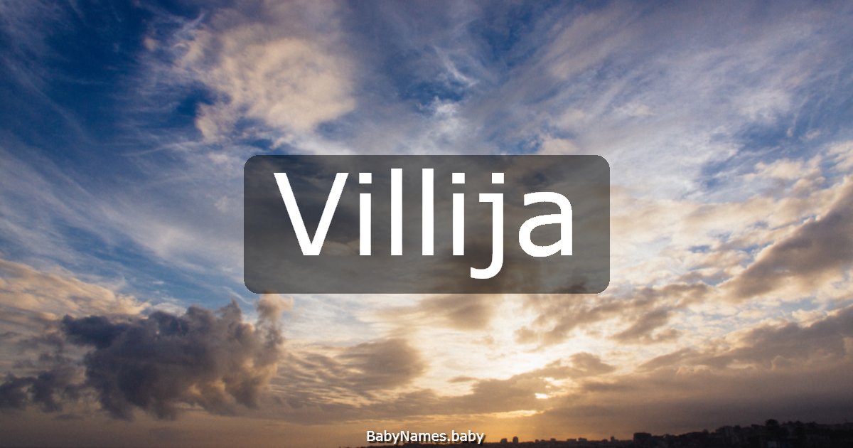 Villija