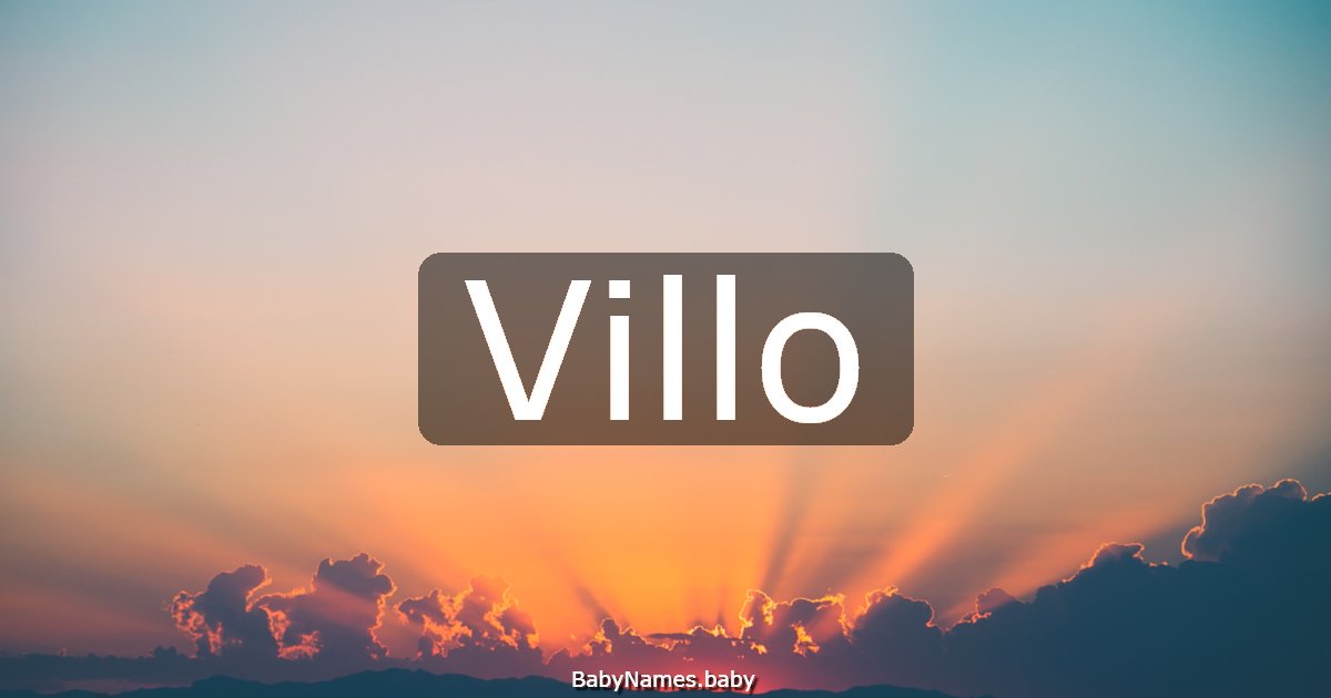 Villo