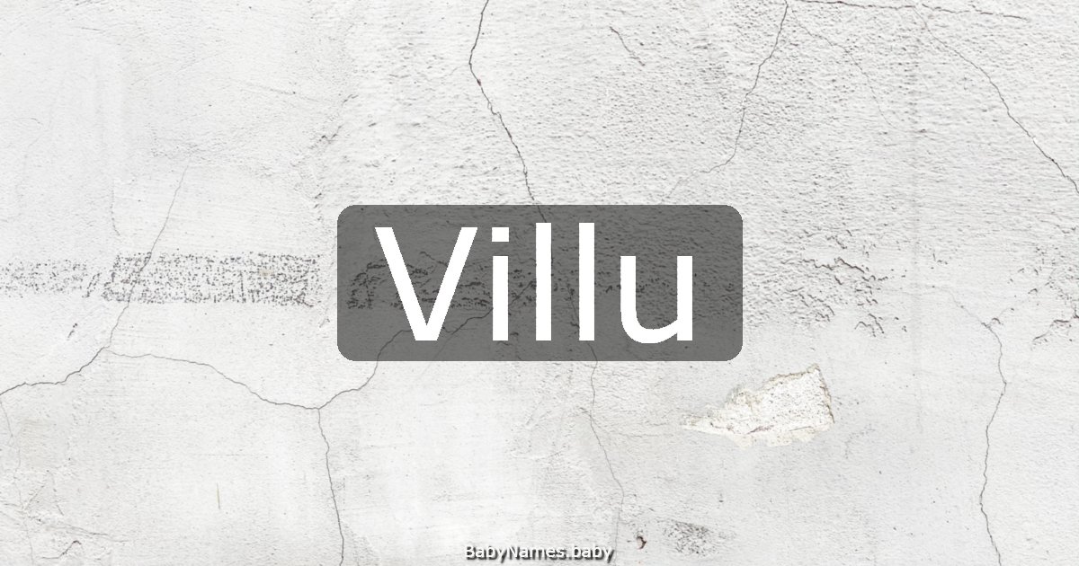 Villu