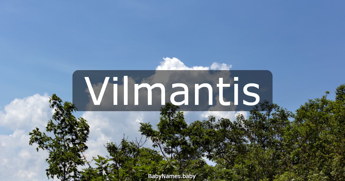 Vilmantis