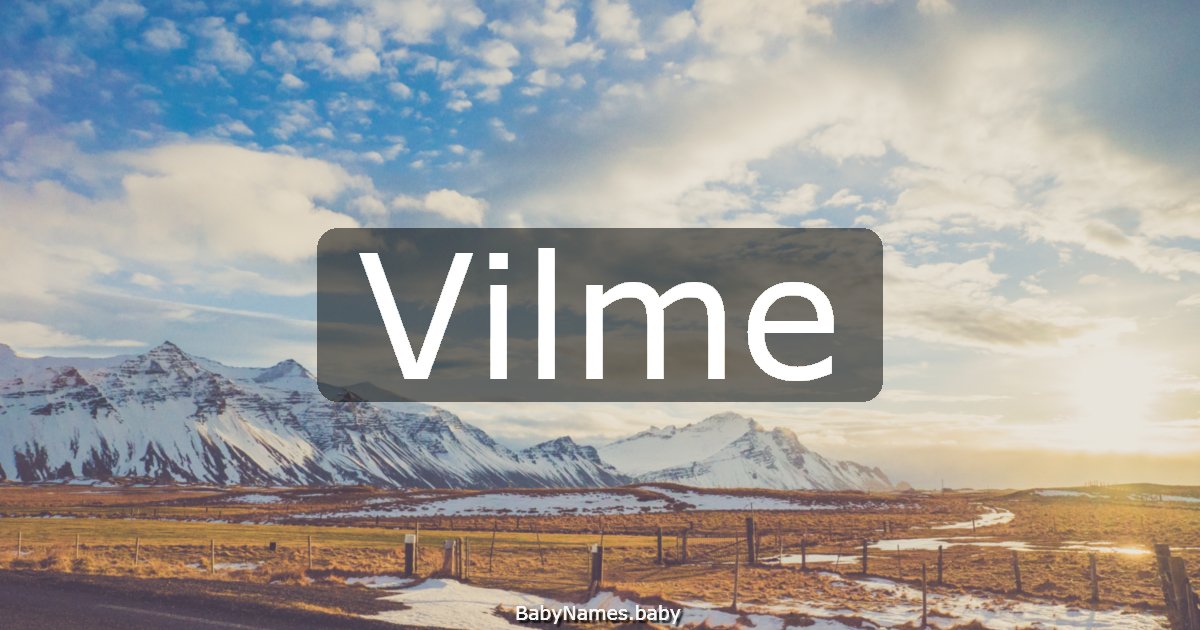 Vilme