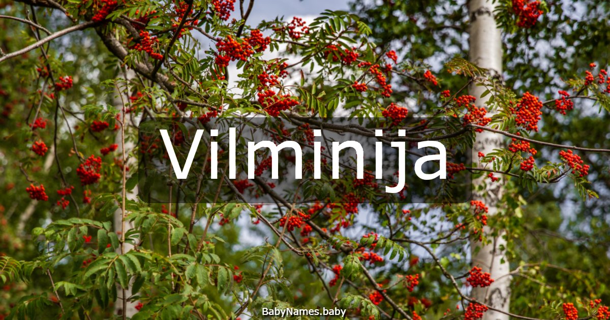 Vilminija
