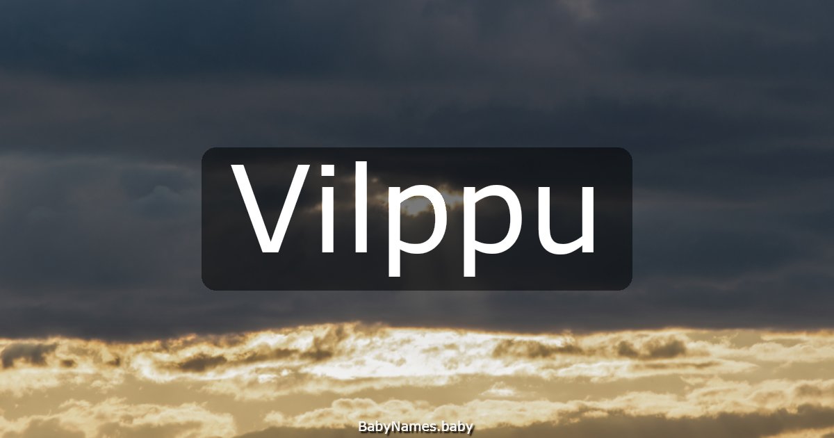Vilppu