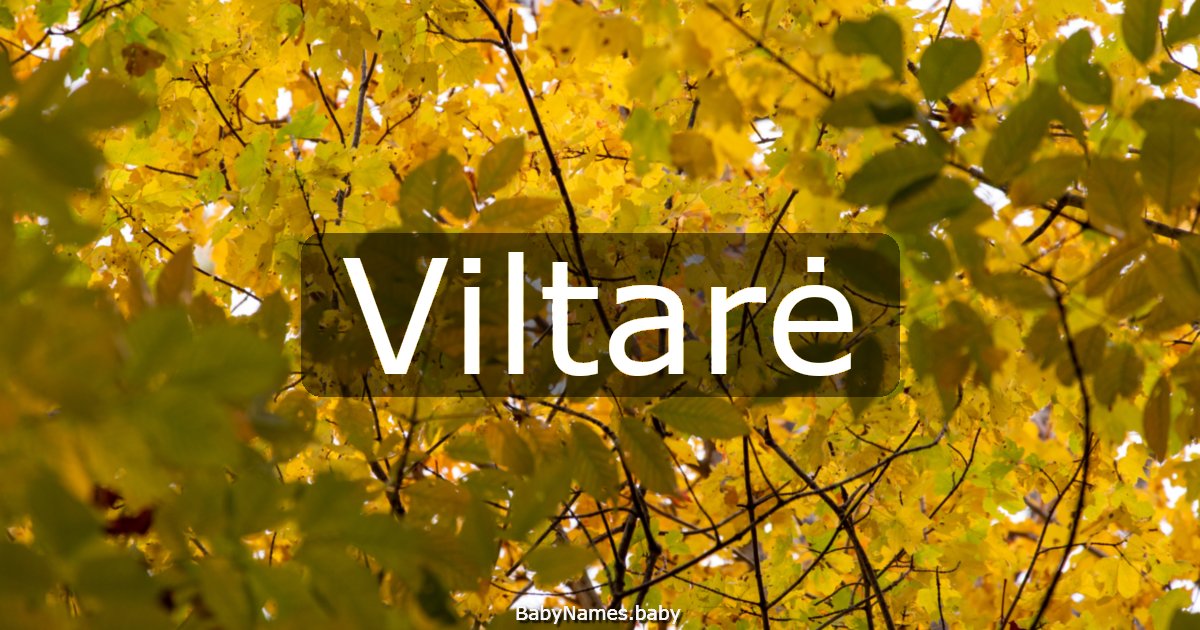 Viltarė