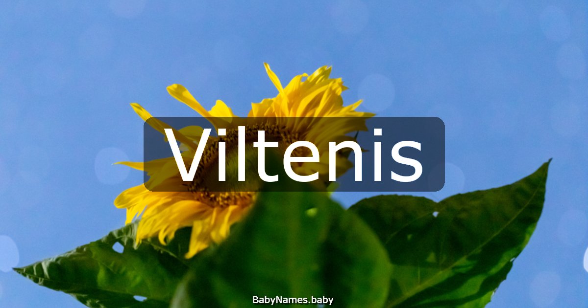 Viltenis