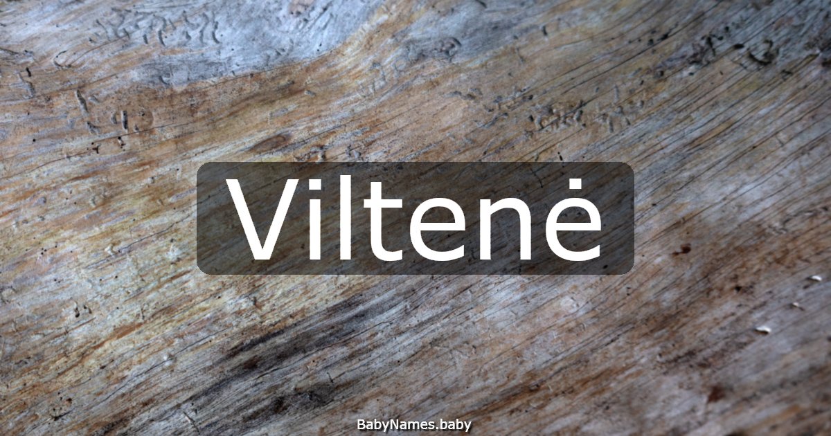 Viltenė