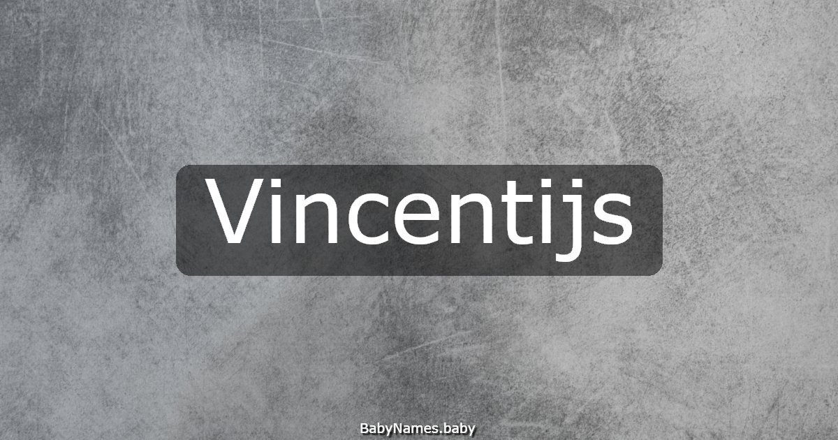 Vincentijs
