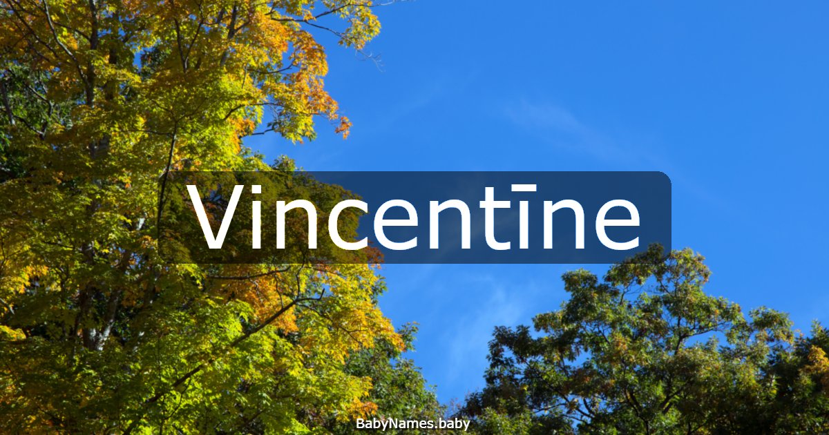 Vincentīne
