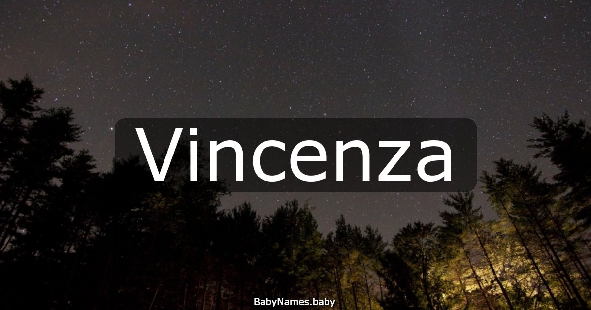Vincenza