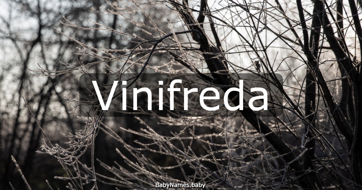 Vinifreda