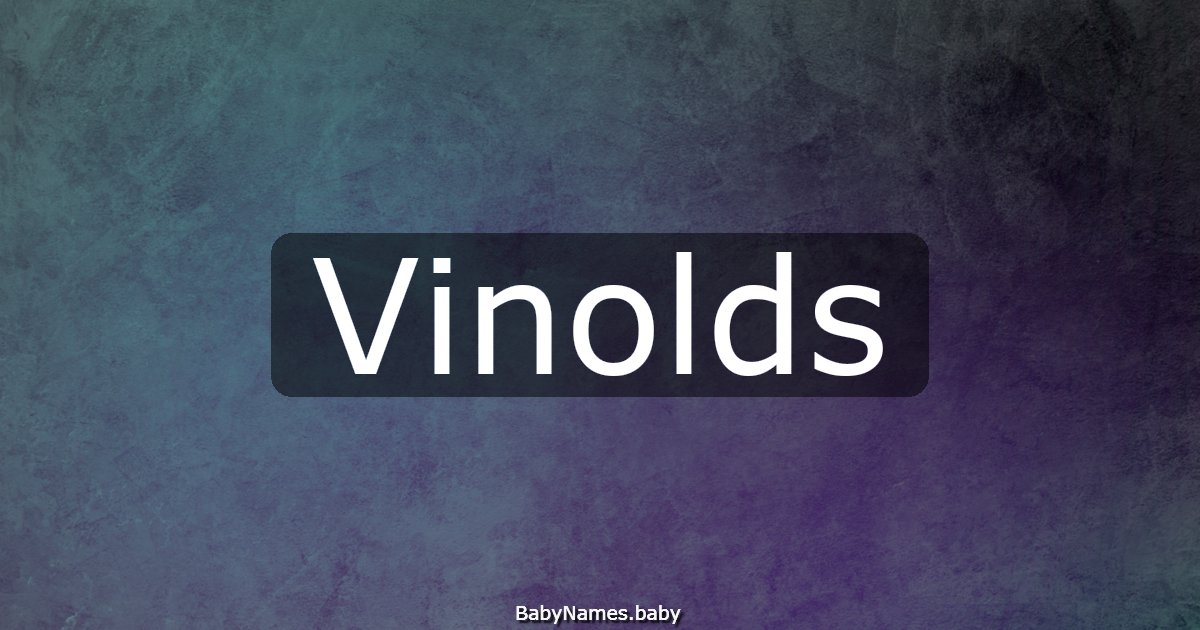 Vinolds