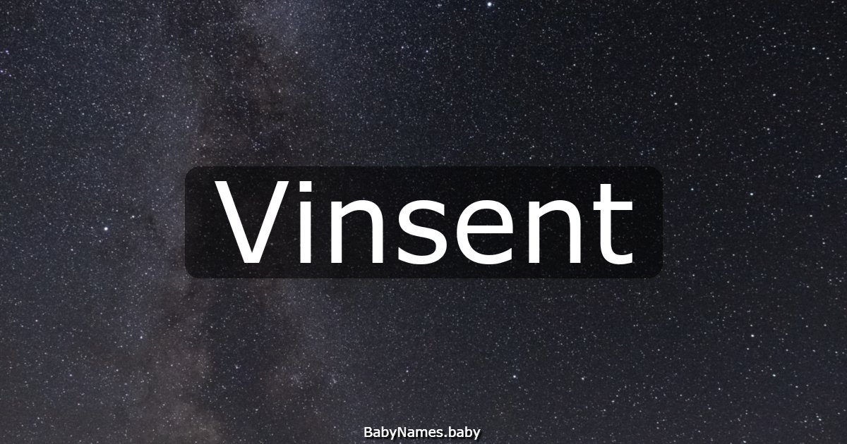 Vinsent