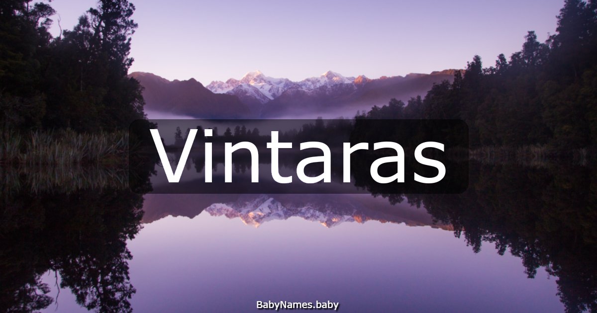Vintaras